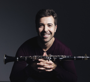 Pablo  Barragán mit Klarinette